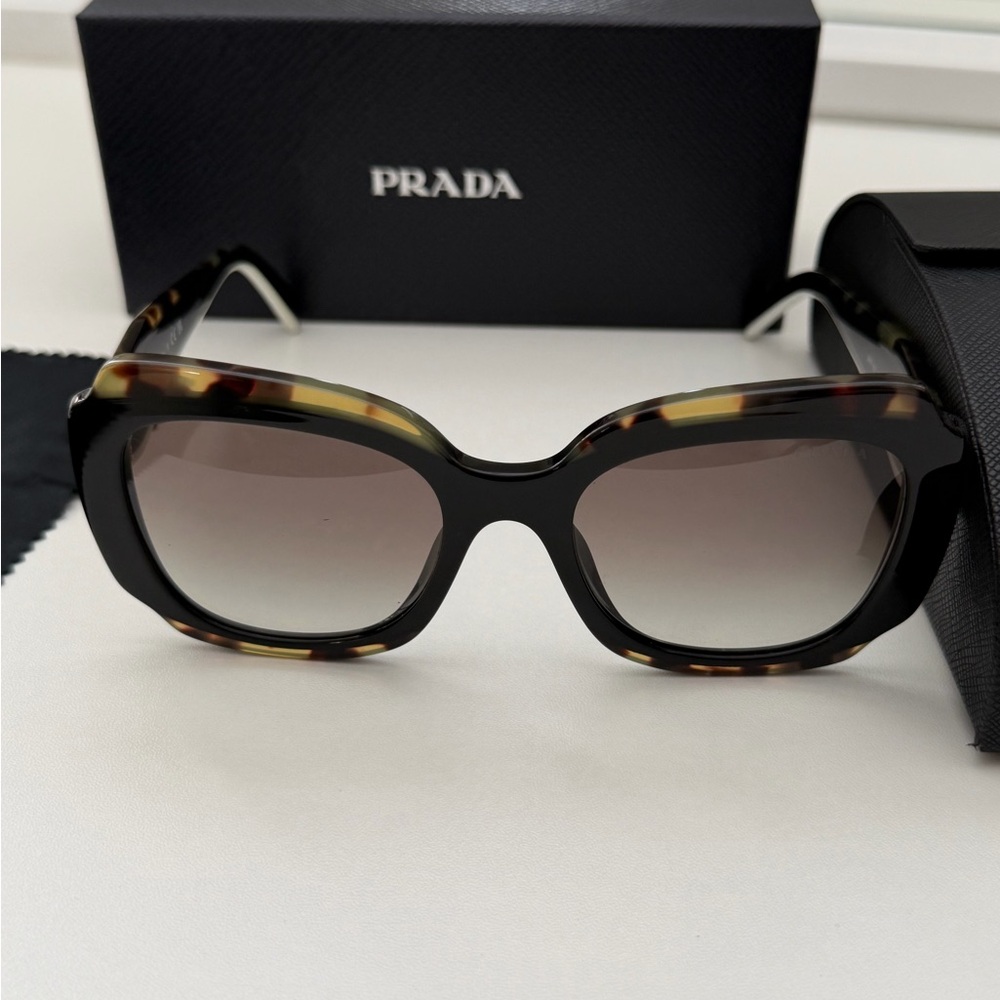 Prada Tortoise Shell Sunglasses - Picture 9 of 16